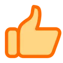 Free Thumbs Up Like Hand Icon