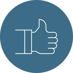 Free Thumbs up  Icon