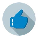 Free Thumb Up Like Approve Icon