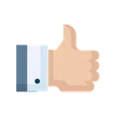 Free Thumbsup  Icon