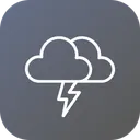 Free Thunder Cloud Clouds Icon