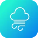 Free Thunder Cloud Cloudy Icon