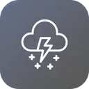 Free Thunder Snow Wind Icon