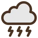 Free Thunder Storm Storm Thunder Icon