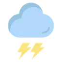 Free Thunderstorm Thunder Weather Icon
