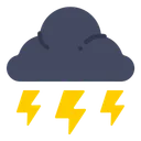Free Thunderstorm Thunderbolt Lightning Icon