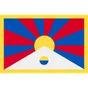 Free Tibet Asia Background Icône
