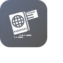 Free Ticket Passport Travel Icon