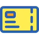 Free Ticket Travel Transportation Icon