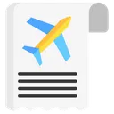 Free Ticket Travel Coupon Icône