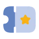 Free Ticket star  Icon