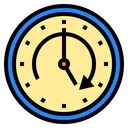 Free Reloj Tiempo De Trabajo Elemento De Oficina Icono