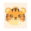 Free Tiger Animal Cute Icon