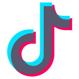 Tik tok icons flat isolated Royalty Free Vector Image