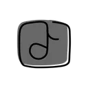 Free Tiktok  Icon