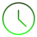 Free Time Clock Schedule Icon