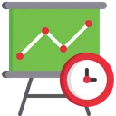 Free Time Analysis Report Analysis Icon