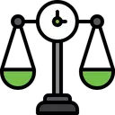 Free Time Balancing Balance Time Management Icon