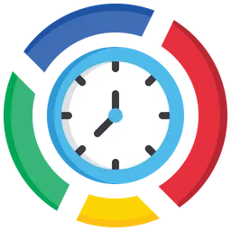 Free Time chart  Icon