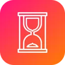 Free Time Management Hourglass Icon