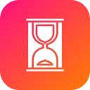 Free Time Management Hourglass Icon