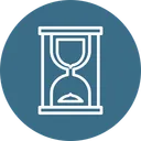 Free Time Management Hourglass Icon