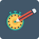 Free Time Seo Optimization Icon