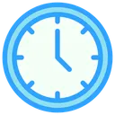 Free Time Clock Hour Icono