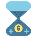Free Investment Time Clock Icon
