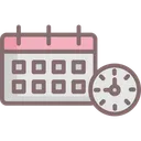 Free Action Plan Daily Routine Schedule Planning Icon