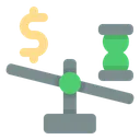 Free Time Management Balance Decision Icon