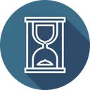 Free Time Management Hourglass Icon