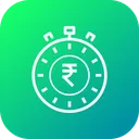 Free Time Management Indian Icon