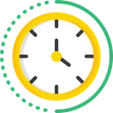 Free Time Process Timing Timer Icon