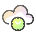 Free Timer Cloud Computing Cloud Icon