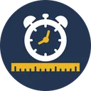 Free Timestamp Encoded Information Postmark Icon