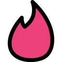 Free Tinder Social Media Logo Logo Icon