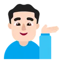 Free 傾く、手、平らな アイコン