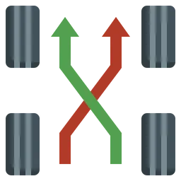 Free 타이어 회전  아이콘