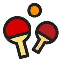 Free Tischtennis Sport Spiel Symbol