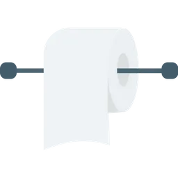 Free Tissue-Rolle  Symbol