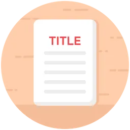 Free Title Deed  Icon