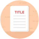 Free Title Deed Paper Document Property Papers Icon