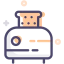 Free Toaster Toast Bread Icon