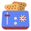 Free Toaster Bread Kitchen Icon