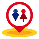 Free Toilet location  Icon