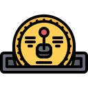 Free Ficha De Videojuego Ficha Moneda Icon