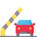 Free Toll Check Point Barrier Icon