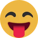 Free Tongue Emoji Face Icon