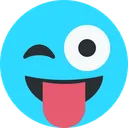 Free Tongue Face Emoji Icon